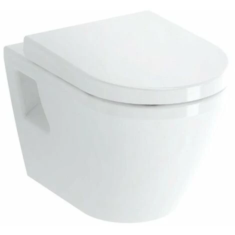 Grohe Pack WC Bâti Autoportant Rapid SL + WC Vitra Integra + Abattant En Duroplast + Plaque Chrome Mat 5 Grohe Pack WC Bâti Autoportant Rapid SL + WC Vitra Integra + Abattant En Duroplast + Plaque Chrome Mat – Image 3