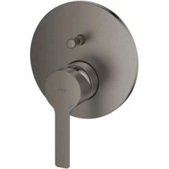 GROHE Facade Mitigeur Lineare Douche Monocommande 2 Sorties Hard Graphite Brossé -GROHE Soldes 57583408 4