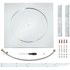 GROHE Plafonnier Douche Rainshower F-Series 20 27286000 - Tete 1 Jet - Chrome -GROHE Soldes 57866124 2