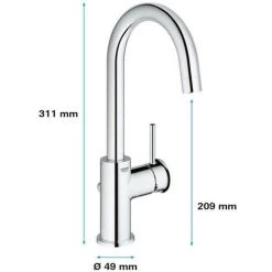 GROHE - Mitigeur Monocommande Lavabo - Taille L -GROHE Soldes 57868735 3