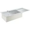 GROHE Évier En Acier Inoxydable K1000 31581SD1 -GROHE Soldes 57869161 1