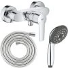 GROHE Mitigeur De Douche Start 2021 Monocommande Avec Douchette 3jets Vitalio Start 100 Et Flexible 200cm
