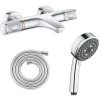 GROHE Mitigeur Bain Douche Precision Feel Avec Douchette 3jets Vitalio Comfort 100 Et Flexible 200cm 1 GROHE Mitigeur Bain Douche Precision Feel Avec Douchette 3jets Vitalio Comfort 100 Et Flexible 200cm -GROHE Soldes 57899818 1