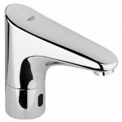 Grohe Europlus E Robinet Pour Lavabo Infrarouge Sans Mélangeur Avec Alimentation 6V Chrome - Chrome -GROHE Soldes 57963542 3