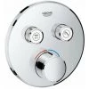 Grohe Smartcontrol Partie De Finition Pour Robinet De Douche Encastrable Avec Inverseur 2 Voies Rond Chrome - Chrome -GROHE Soldes 59125009 1