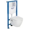 Grohe Pack WC Avec Bâti-support, Cuvette WC Et Plaque De Commande Solido -GROHE Soldes 59154220 1