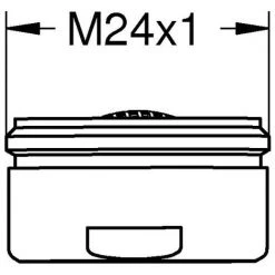 GROHE Aérateur/Mousseur Chromé (Lot De 2) 40451000 -GROHE Soldes 59180500 3