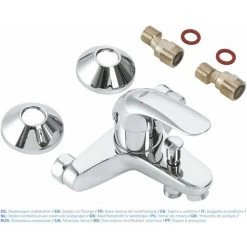 GROHE Swift Mitigeur Monocommande Bain / Douche Chromé 23270000 8 GROHE Swift Mitigeur Monocommande Bain / Douche Chromé 23270000 -GROHE Soldes 59180502 3