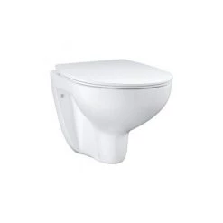 GROHE Pack WC Sans Bride Bau Ceramic Avec Abattant Slim + Bâti Support WC Rapid SL + Plaque De Commande Start, Chromé 11 GROHE Pack WC Sans Bride Bau Ceramic Avec Abattant Slim + Bâti Support WC Rapid SL + Plaque De Commande Start, Chromé -GROHE Soldes 59471074 5