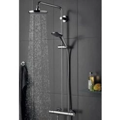 GROHE Colonne De Douche Thermostatique Vitalio Start System 210 Avec Nettoyant GrohClean 9 GROHE Colonne De Douche Thermostatique Vitalio Start System 210 Avec Nettoyant GrohClean -GROHE Soldes 59742402 3