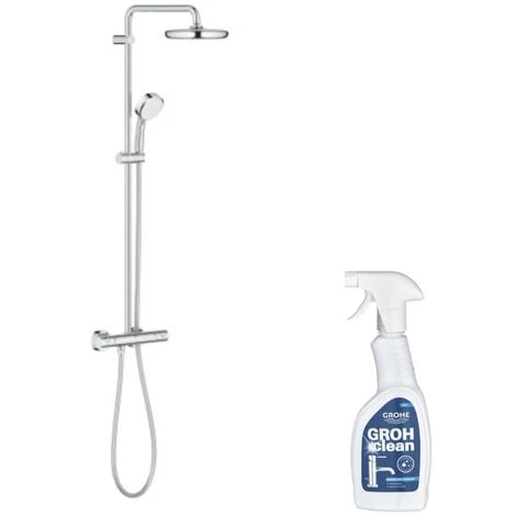 GROHE Colonne De Douche Tempesta Cosmopolitan System 210 Avec Nettoyant GrohClean 3 GROHE Colonne De Douche Tempesta Cosmopolitan System 210 Avec Nettoyant GrohClean
