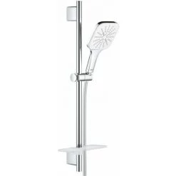 GROHE Vitalio SmartActive 130 Cube Ensemble De Douche 3 Jets Avec Barre 26596000