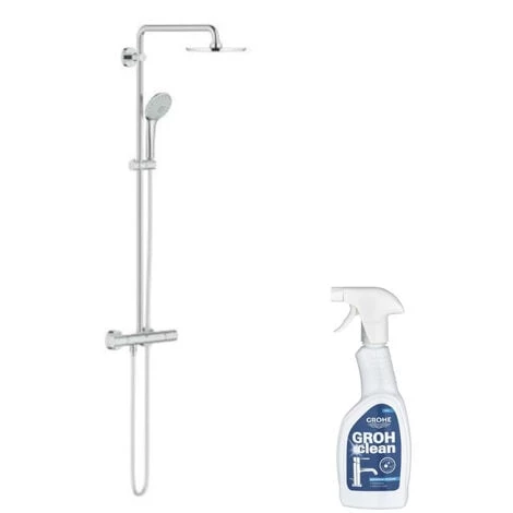 GROHE Colonne De Douche Euphoria System 210 Avec Nettoyant GrohClean 3 GROHE Colonne De Douche Euphoria System 210 Avec Nettoyant GrohClean