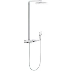 GROHE Colonne Douche Thermostatique GROHE Rainshower System Smartcontrol Duo 360 Avec Nettoyant GrohClean 6 GROHE Colonne Douche Thermostatique GROHE Rainshower System Smartcontrol Duo 360 Avec Nettoyant GrohClean -GROHE Soldes 59973923 2