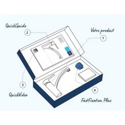 GROHE Mitigeur Cuisine Start Classic Bec Haut Chromé + Nettoyant Robinetterie GrohClean 9 GROHE Mitigeur Cuisine Start Classic Bec Haut Chromé + Nettoyant Robinetterie GrohClean -GROHE Soldes 60032762 3