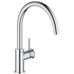 GROHE Mitigeur Cuisine Start Classic Bec Haut Chromé + Nettoyant Robinetterie GrohClean 10 GROHE Mitigeur Cuisine Start Classic Bec Haut Chromé + Nettoyant Robinetterie GrohClean -GROHE Soldes 60032762 4