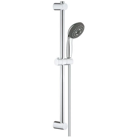 GROHE Ensemble De Douche 3 Jets Avec Barre Vitalio Start 100 Chromé + Nettoyant Robinetterie GrohClean 5 GROHE Ensemble De Douche 3 Jets Avec Barre Vitalio Start 100 Chromé + Nettoyant Robinetterie GrohClean – Image 3