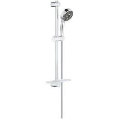GROHE Ensemble De Douche 3 Jets Avec Barre Vitalio Comfort 100 Chromé + Nettoyant Robinetterie GrohClean 8 GROHE Ensemble De Douche 3 Jets Avec Barre Vitalio Comfort 100 Chromé + Nettoyant Robinetterie GrohClean -GROHE Soldes 60033123 3