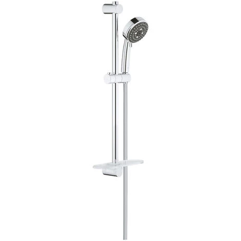 GROHE Ensemble De Douche 3 Jets Avec Barre Vitalio Comfort 100 Chromé + Nettoyant Robinetterie GrohClean 5 GROHE Ensemble De Douche 3 Jets Avec Barre Vitalio Comfort 100 Chromé + Nettoyant Robinetterie GrohClean – Image 3