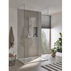 Colonne De Douche Avec Mitigeur Thermostatique - GROHE -GROHE Soldes 60043866 3