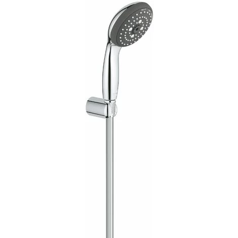 GROHE Vitalio Start 100 Ensemble De Douche 3 Jets Avec Support Mural Chromé 27957000 3 GROHE Vitalio Start 100 Ensemble De Douche 3 Jets Avec Support Mural Chromé 27957000