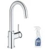 GROHE Mitigeur Lavabo Start Classic Taille L Chromé Avec Nettoyant Robinetterie GrohClean -GROHE Soldes 60790186 1