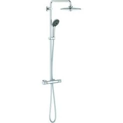 Colonne De Douche Grohe Vitalio Joy 260mm Mitigeur Thermostatique Chromé - Chrome