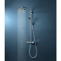 Colonne De Douche Grohe Vitalio Joy 260mm Mitigeur Thermostatique Chromé - Chrome -GROHE Soldes 60850427 4