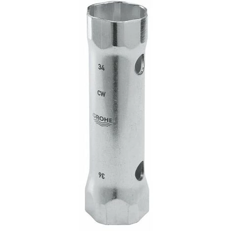 Grohe Clé à Douille, Chromé, 32 Et 34 Mm (19332000) 3 Grohe Clé à Douille, Chromé, 32 Et 34 Mm (19332000)
