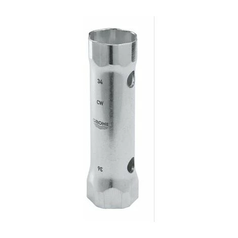 Grohe Clé à Douille, Chromé, 32 Et 34 Mm (19332000) 4 Grohe Clé à Douille, Chromé, 32 Et 34 Mm (19332000) – Image 2