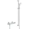 GROHE Precision Flow Mitigeur Thermostatique Douche 1/2" Avec Ensemble De Douche 34842000 1 GROHE Precision Flow Mitigeur Thermostatique Douche 1/2" Avec Ensemble De Douche 34842000 -GROHE Soldes 61161681 1