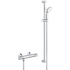 GROHE Precision Flow Mitigeur Thermostatique Douche 1/2" Avec Ensemble De Douche 34842000