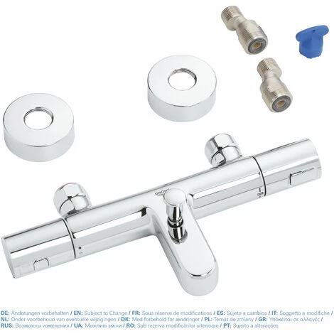 GROHE Precision Joy Mitigeur Thermostatique Bain / Douche 1/2 Chromé 34337000 5 GROHE Precision Joy Mitigeur Thermostatique Bain / Douche 1/2 Chromé 34337000 – Image 3