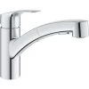 GROHE Mitigeur Dévier Eurosmart à Douchette Extractible -GROHE Soldes 62649388 1