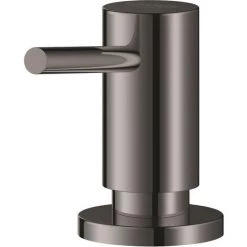 Grohe Cosmopolitan Distributeur De Savon Liquide Avec Pompe Et Réservoir 500ml, Hard Graphite (40535A00) -GROHE Soldes 63011888 2