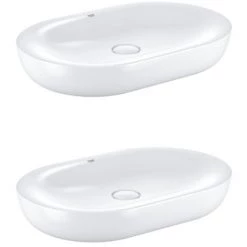 IDEAL STANDARD Lot De Deux Vasques à Poser GROHE Essence 60 Cm