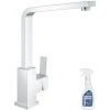 GROHE Mitigeur Cuisine Sail Cube Bec Haut Chromé Avec Nettoyant GrohClean 2 GROHE Mitigeur Cuisine Sail Cube Bec Haut Chromé Avec Nettoyant GrohClean -GROHE Soldes 64024358 1