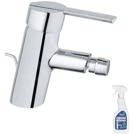 GROHE Mitigeur Bidet Feel Taille S Chromé + Nettoyant Robinetterie GrohClean 3 GROHE Mitigeur Bidet Feel Taille S Chromé + Nettoyant Robinetterie GrohClean