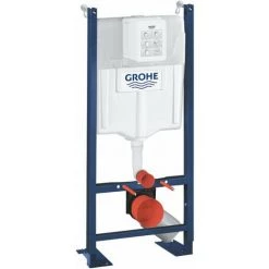 Grohe Pack WC Bâti Autoportant + WC Sans Bride SAT Infinitio + Abattant Softclose + Plaque Chrome Mat (ProjectInfinitio-5) -GROHE Soldes 64912395 3