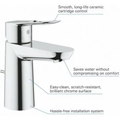 GROHE Start Loop Mitigeur Monocommande Lavabo Taille S Chromé 23349000 9 GROHE Start Loop Mitigeur Monocommande Lavabo Taille S Chromé 23349000 -GROHE Soldes 65851351 3