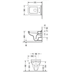 Grohe Pack WC Bâti Autoportant Rapid SL + WC Sans Bride Serel + Abattant Softclose + Plaque Blanche (ProjectSA26-3) 11 Grohe Pack WC Bâti Autoportant Rapid SL + WC Sans Bride Serel + Abattant Softclose + Plaque Blanche (ProjectSA26-3) -GROHE Soldes 66878824 5