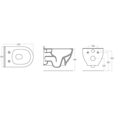 Grohe Pack WC Bâti-support Autoportant + WC Sans Bride Lucco Brilla + Abattant Softclose + Plaque Chrome Mat (ProjectBrilla-5) 7 Grohe Pack WC Bâti-support Autoportant + WC Sans Bride Lucco Brilla + Abattant Softclose + Plaque Chrome Mat (ProjectBrilla-5) – Image 5