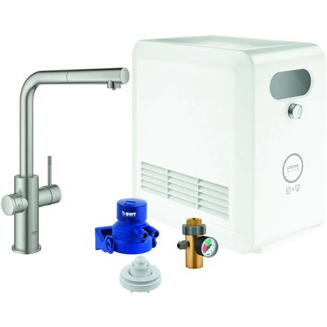 Grohe Blue Professional L-Spout Pull-Out Eu 3 Grohe Blue Professional L-Spout Pull-Out Eu