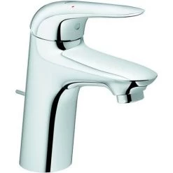 Mitigeur Monocommande De Lavabo EUROSTYLE DN 15, Taille S, Fermeture Métal Chromé GROHE