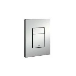 Grohe Pack WC Bâti Autoportant + WC Sans Bride SAT Brevis + Abattant Ultra-fin Softclose + Plaque Chrome Mat (ProjectBrevis-5) -GROHE Soldes 69629249 4