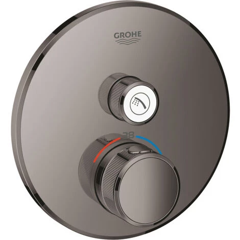 Grohe Grohtherm Smartcontrol Vanne De Douche Encastrée Thermostatique Hard Graphite - Hard Graphite 4 Grohe Grohtherm Smartcontrol Vanne De Douche Encastrée Thermostatique Hard Graphite - Hard Graphite – Image 2