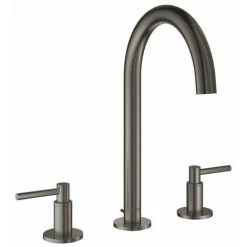 Grohe Atrio Robinet De Lavabo 3 Trous M-size Brushed Hard Graphite - Brushed Hard Graphite