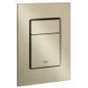 Grohe Skate Cosmopolitan Plaque De Commande WC 2 Boutons S-size Nickel Brossé - Nickel Brossé -GROHE Soldes 69976448 1