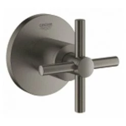 Grohe Atrio Partie De Finition Pour Robinet D'arrêt Encastrable Avec Poignée Croix Brushed Hard Graphite - Brushed Hard Graphite -GROHE Soldes 69976542 3