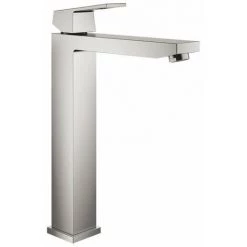 Grohe Eurocube Robinet De Lavabo 1 Trou Taille Xl M. Corps Lisse Supersteel - Supersteel -GROHE Soldes 69976551 3